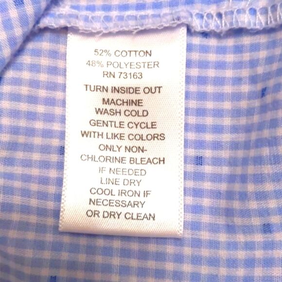 Boho Blue Bell Sleeve Smocked Flocked Blouse Sz S/P - Picture 6 of 7